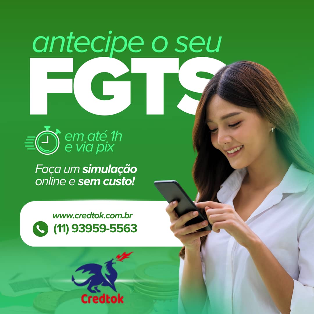 Antecipe seu FGTS