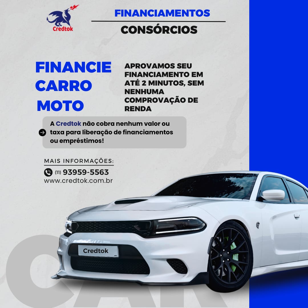Financiamento de Veículos 100% Digital